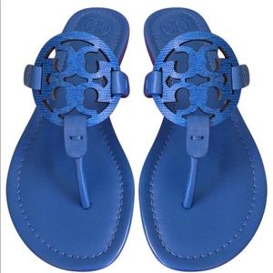 Tory Burch Bright Tropical Blue Miller Sandal-6.5